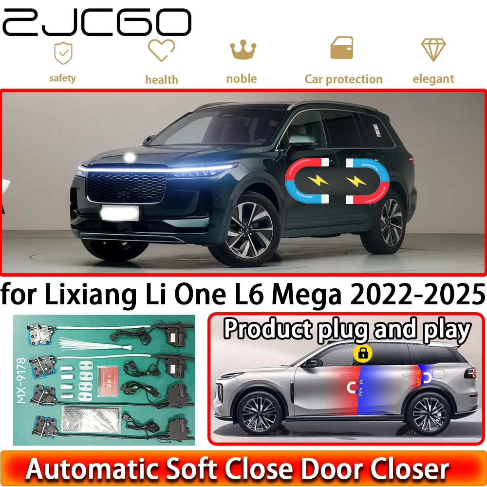 

for Lixiang Li One L6 Mega 2022-2025 OEM Soft Close Door Kit Power Closing Latch System Auto Pull Door Easy Close Plug & Play
