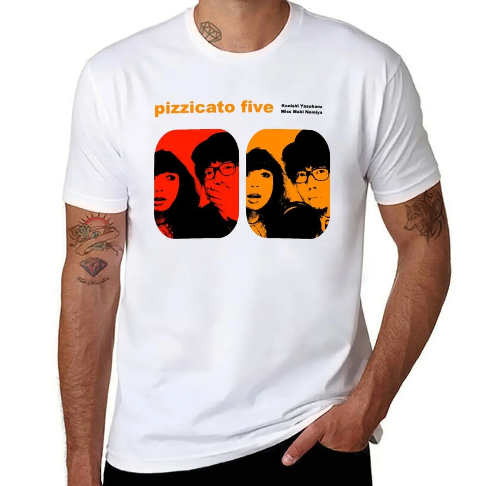 Pizzicato Five promotional T-Shirt T-shirts oversize sports fans