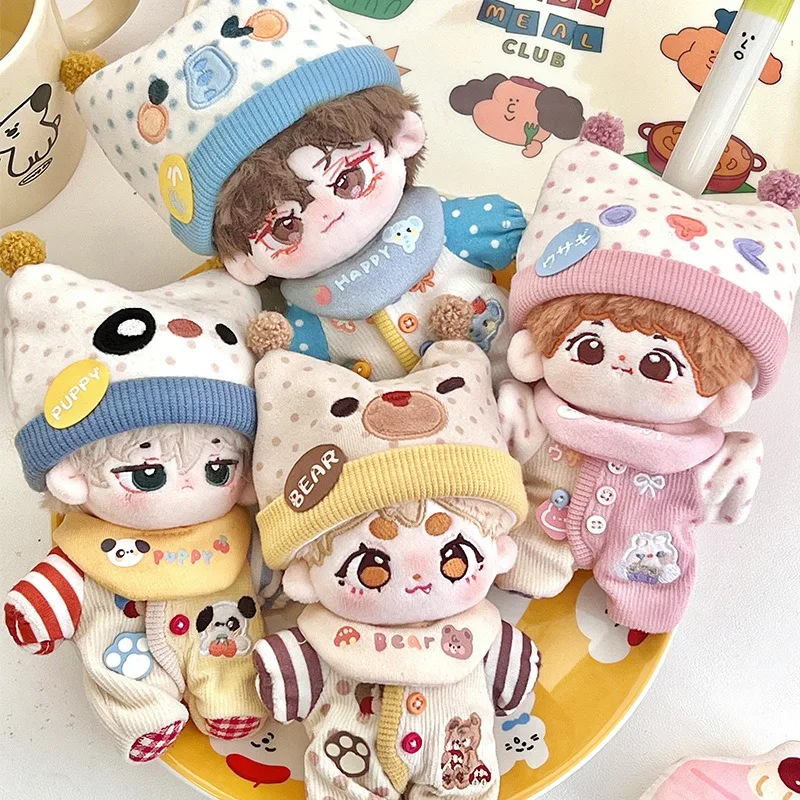 

10cm Clothing Cotton Doll Dolls Accessories Bibs Bib Dress Up Cartoon Color Exclusive Design Creative Brithday Gift for Friend