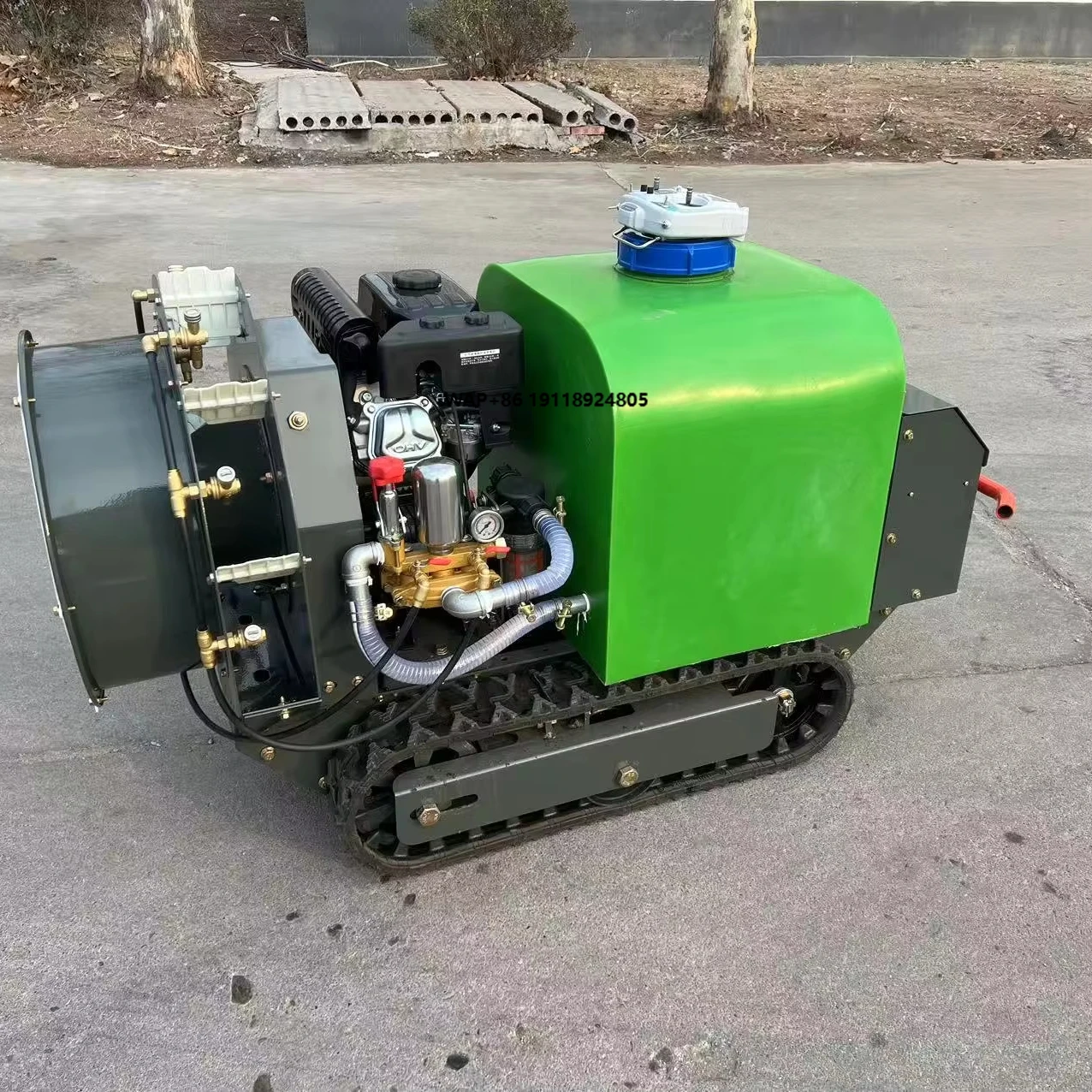 

Self-propelled Remote Control Sprayer High Productivity Pesticide Application Wind-Driven Orchard Sprayer with 1-Year Warranty