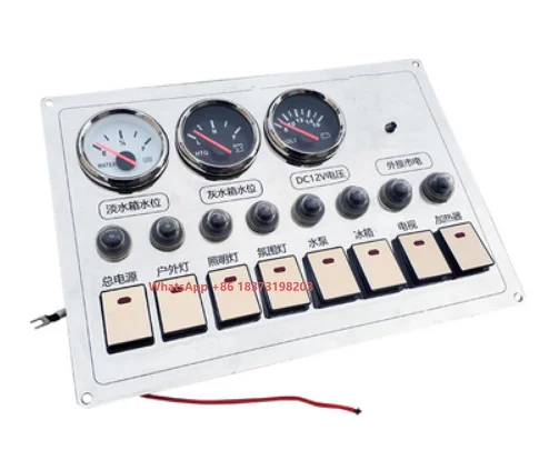 

Rv Intelligent Control System Control Panel for Ambulance RV Trailer Motorhomes Car Auto