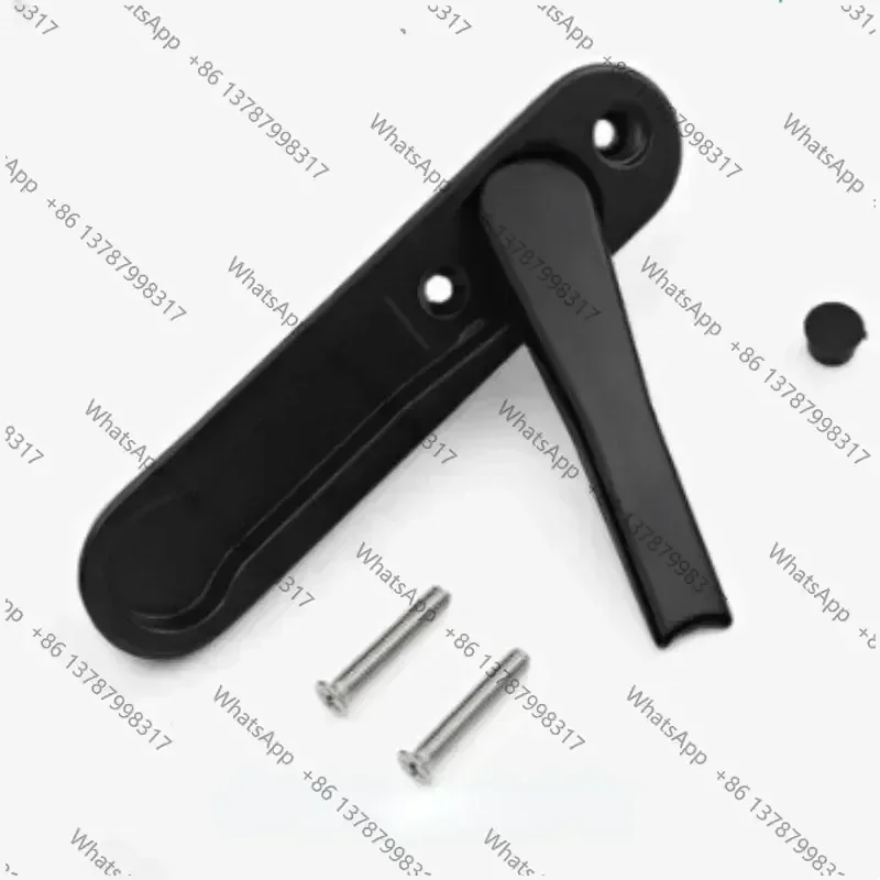 1pcs White/Black Zinc Alloy Hidden Window Handle Windows Hardware Accessories Screen handle with screws