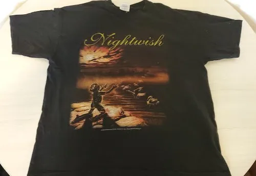 NIGHTWISH shirt XL Epica Tarja Sonata Arctica Therion Within Temptation Delain