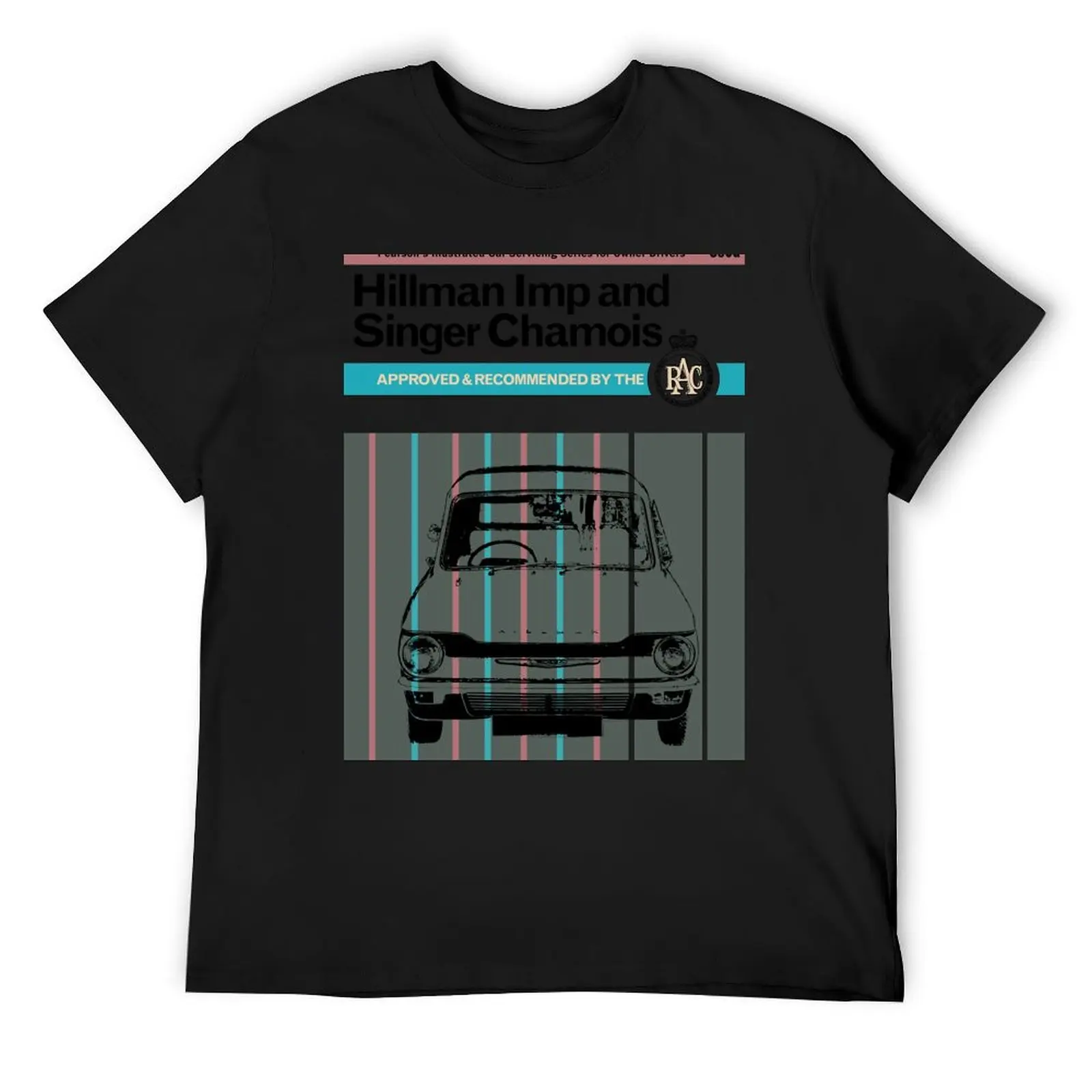 

HILLMAN IMP OWNER'S HANDBOOK T-Shirt plain essential t shirt plus size clothes Short sleeve tee men workout shirt