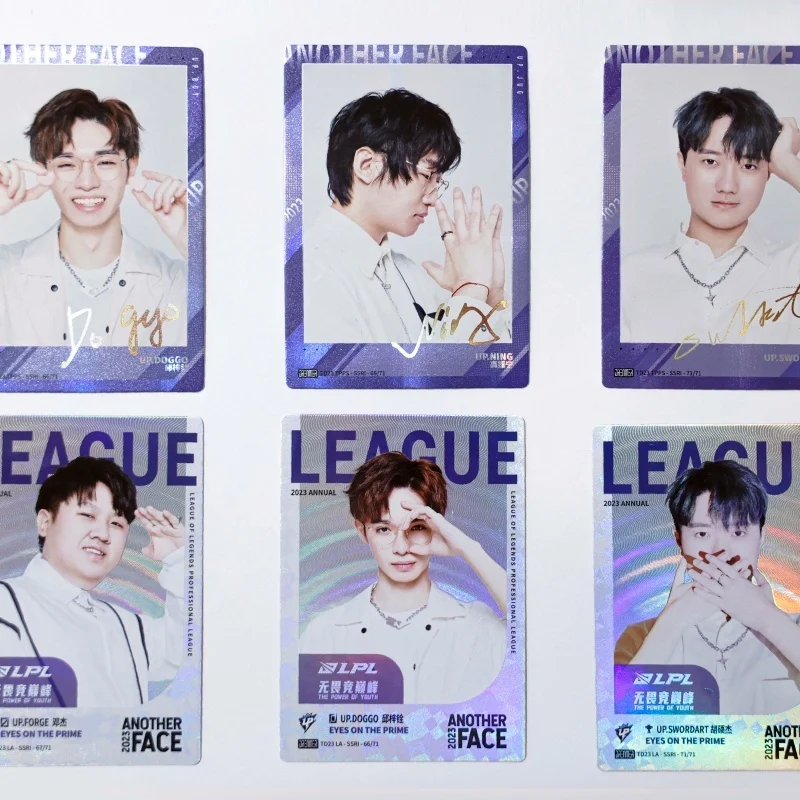 League Of Legends Lpl League Of Legends 2023 Official Authorized Collection Card Player Signature Card Up Team Card Pack