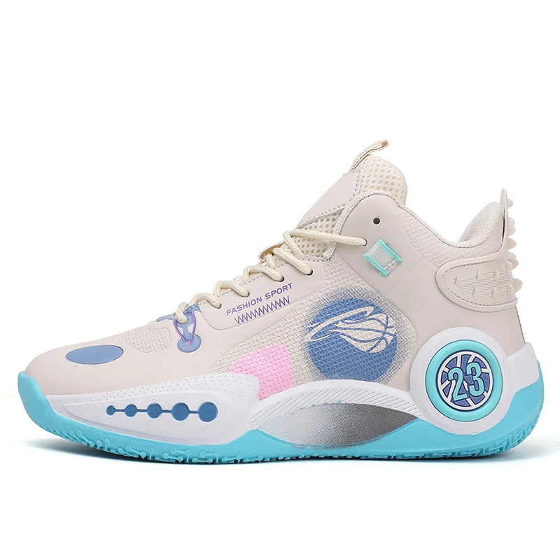 

Sports and leisure shoes, men's shoes, marathon oversized air cushioned shoes, fly woven all season rubber, wear-resistant, anti