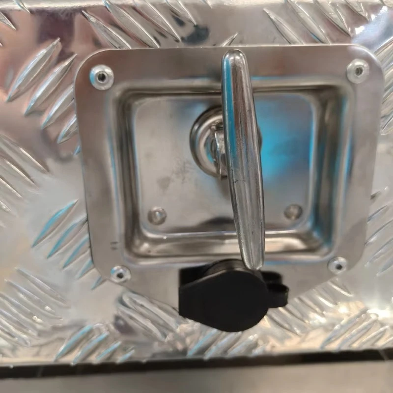 Caja de almacenamiento para camiones completamente abierta con cajones, caja de herramientas para remolque de camioneta, caja de herramientas de aleación de aluminio