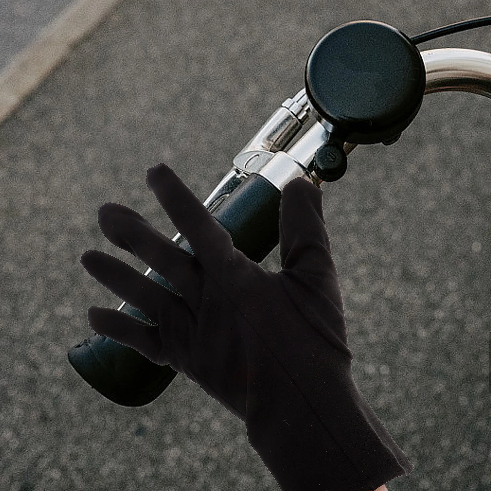 

1Pair Anti-Skid Cycling Gloves Winter Outdoor Sports Full-Finger Touchscreen Windproof Gloves for Ski Mountaineering Outdoor