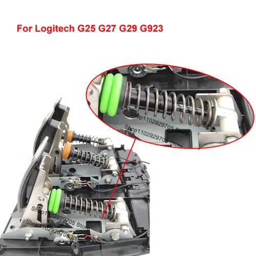 Simracing Pedal acelerador freno embrague amortiguación hidráulica accesorios de actualización modificados para Pedal Logitech G25 G27 G29 G923