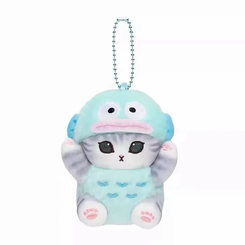 Cartoon Anime Mofusand Plüsch Puppe Spielzeug Kuscheltiere Schlüsselbund Tasche Kleine Anhänger Behänge Weihnachten Geburtstag Geschenke – Detail 5
