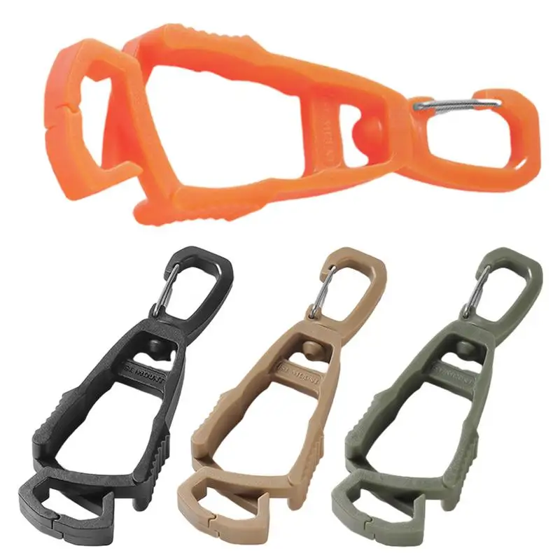 1-4PCS Glove Clip Hanger Safety Glove Holder Multifunctional  Working Gloves Clip Work Clamp Safety Work Glove Guard Tool