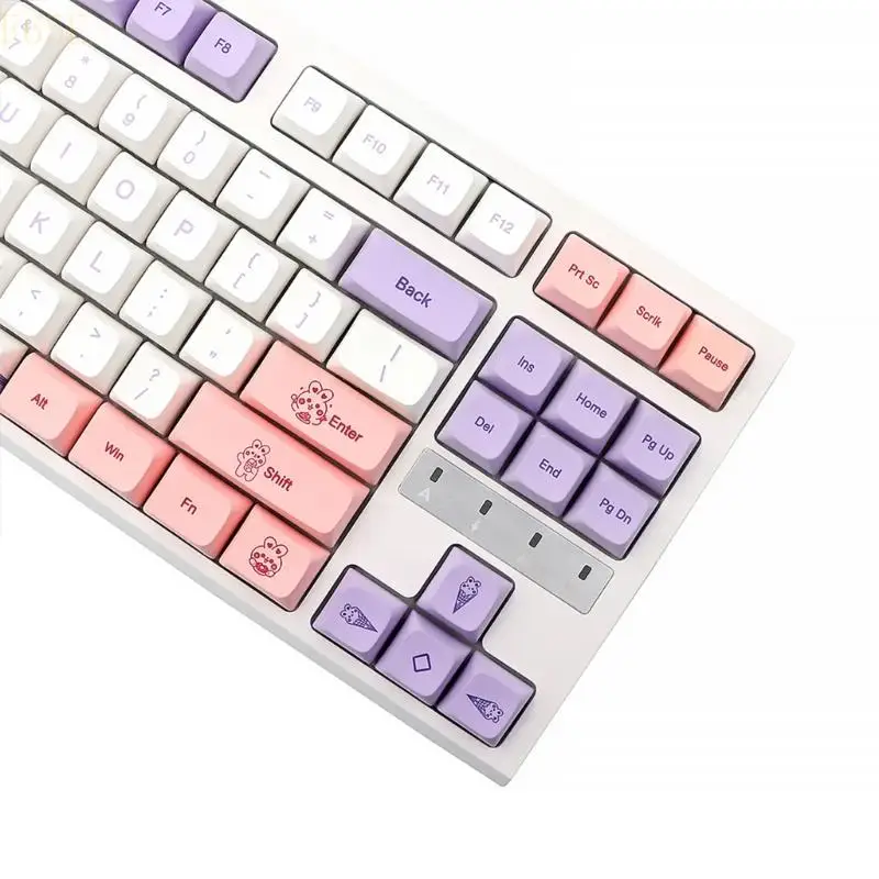 

E65E 147Key PBT Lavender Keycap XDA Dye Сублимация