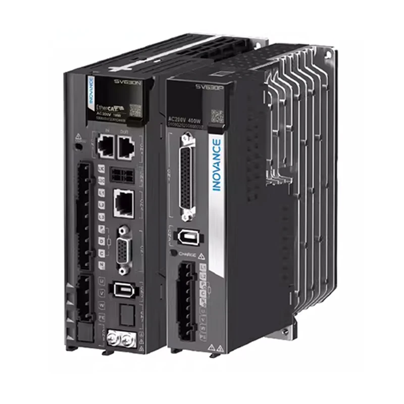 xmsjPrice Cut オリジナル工場製 100W ACサーボモーター ドライブキット付き PLCコントローラー MS1H4-10B30CB SV630NS1R6I