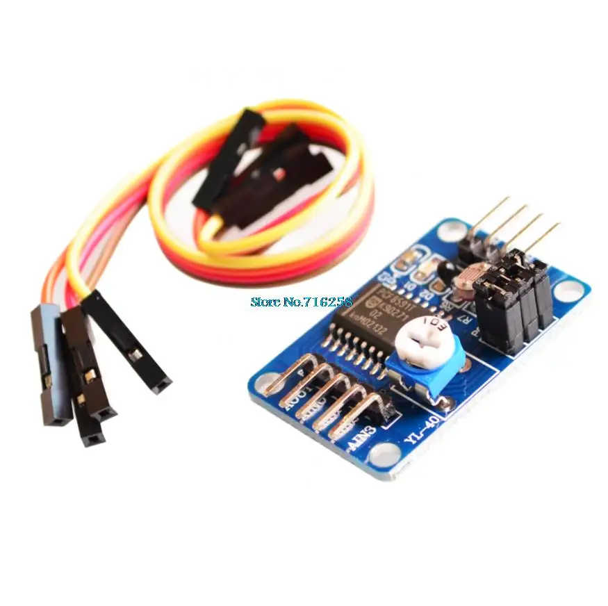 PCF8591 AD / DA Conversion of to Digital /Digital-to-  Converter Module Temperature Illumination