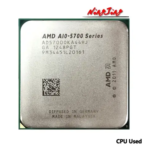 AMD A10 5700 A10 5700K 3.4 GHz ใช้ Quad-Core Quad-Thread CPU AD5700OKA44HJ ซ็อกเก็ต FM2 CPU