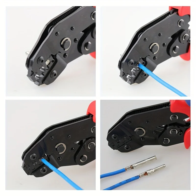 Crimping Tool Photovoltaic Cable Connector SN-2546B Clamp Terminal Pliers Coax Crimping Solar Panel Connectors Multi-Contact 4