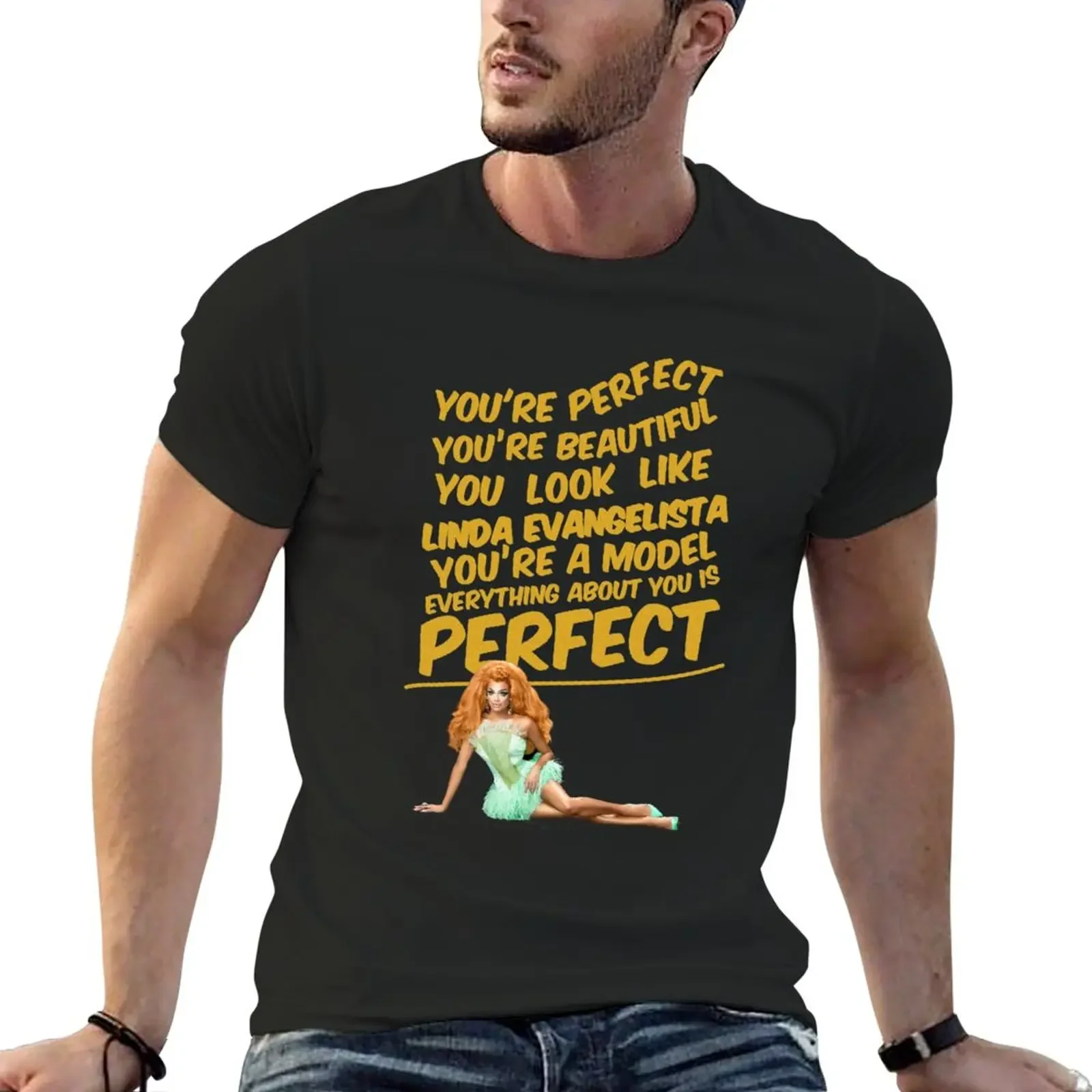 

Valentina, you're perfect, you're beautiful... T-Shirt customs design your own cute tops boys whites mens graphic t-shirts anime