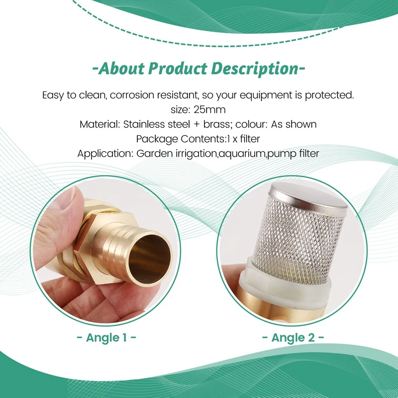 Hot Hose Filter Mesh Strainer Garden Irrigation Car Washing Aquarium Filter Water Pump Filtering Apparatus