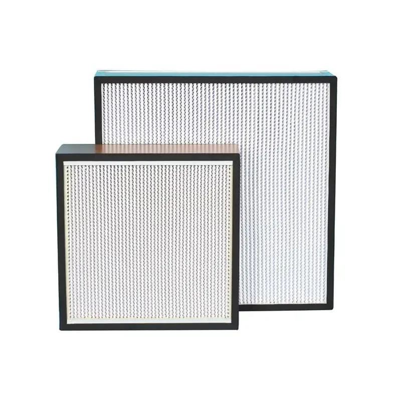 H13 H14 High Efficiency High Temperature Filter with Separator for Industrial Pharmaceutical Laboratory Customized