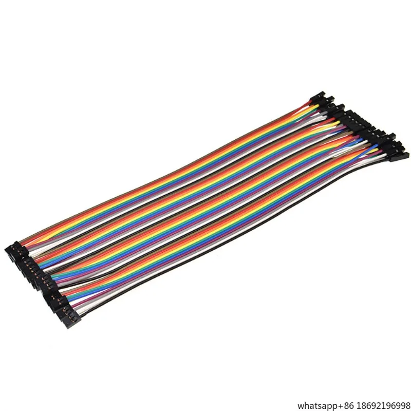 2.0Mm Pitch DuPont Line 40P 2.0 Double Head 2P To 2.54 DuPont Single Head 2.0mm To 2.0  Line