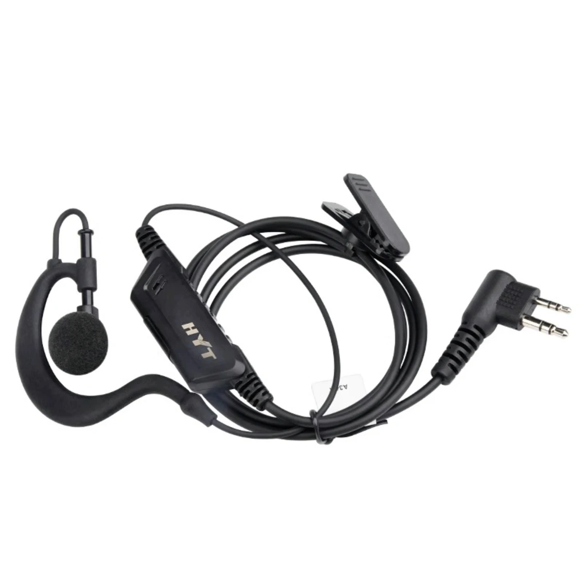 HYT EHM04 Fone de ouvido e microfone M Plug para Hytera TC500 TC700 TC610 TC600 PD502 PD508 PD562 Ham Radio em fone de ouvido
