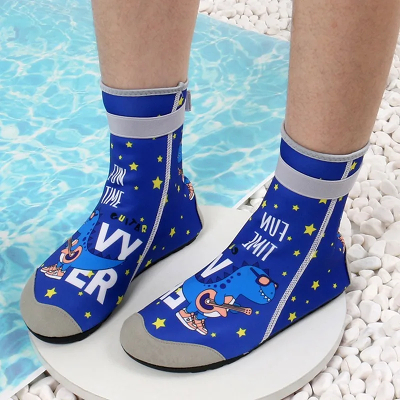 

Летние пляжные носки, детская обувь для плавания в воде и реке, противоскользящая и противоскользящая пляжная обувь с высокой посадкой и длинной трубкой.