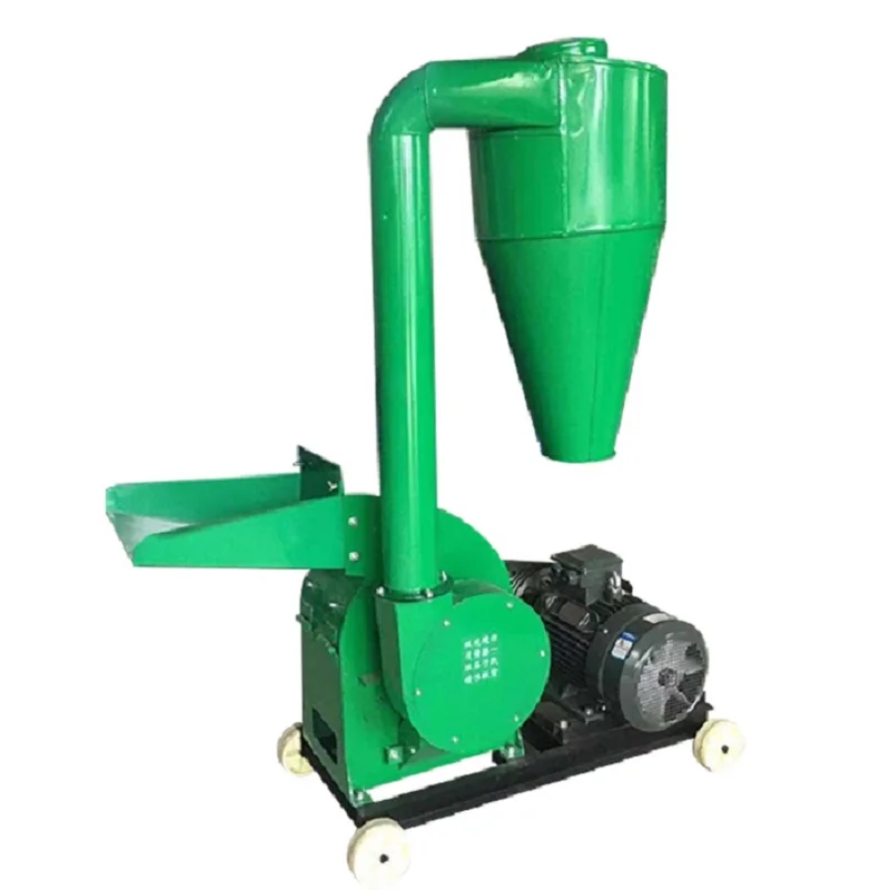 

220/380v 50-350KG/H 350 model Small Animal Farm Feed Corn Straw Maize Crusher Grinder Hammer Mill Machine for Cow Sheep Farm