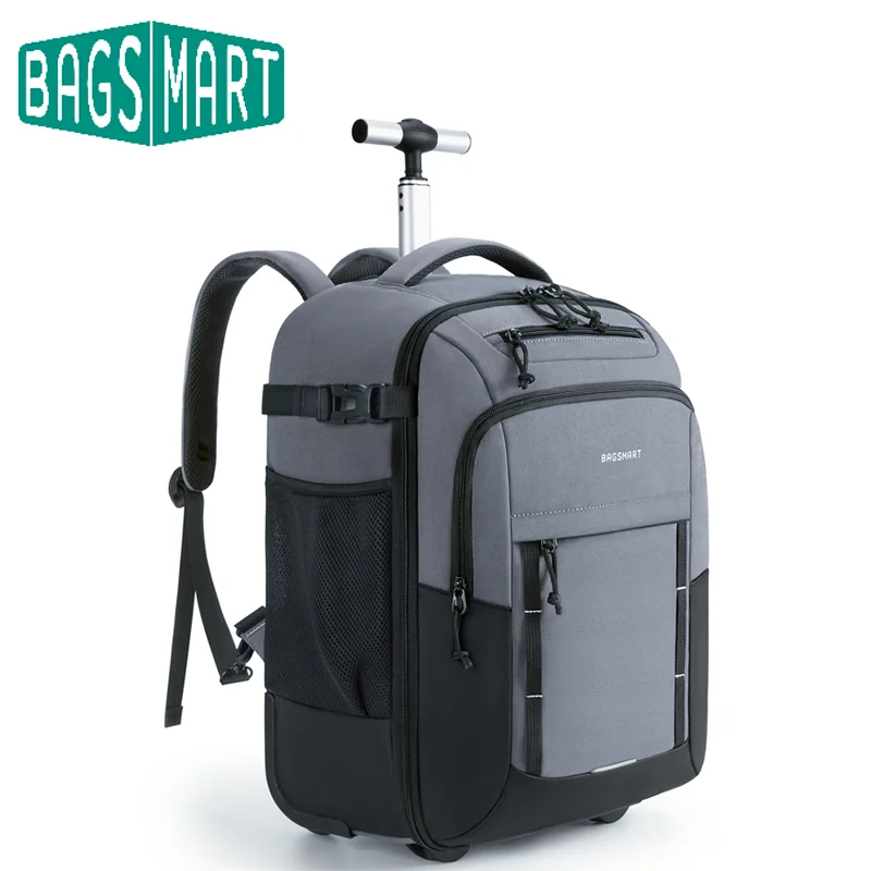 17 laptop backpack wheel BAGSMART 17