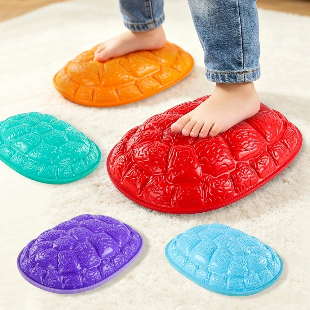 Children Toys Balance Stone Sensory Integration Training Toys Parish Outdoor Sports Party Social Games Tactile Montessori Games