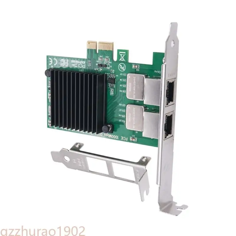 97QB 2/4 Port PCIe 4x Gigabit Ethernet Card Controller PCIE 4x -Netzwerkadapter