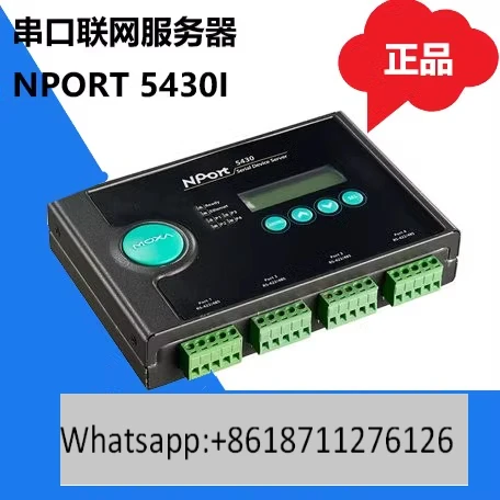 Original MOXA NPORT5430I 4-port RS-422/485 networked MOXA server, brand new in stock