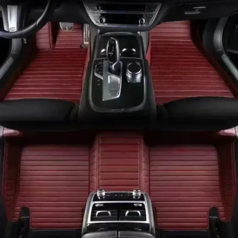 الحصير سيارة بخطوط كبيرة مخصصة لسيارة Volkswagen Vw ID.3 ID.4 ID.6 6 7 Seat ID.7 VIZZION 2021-2024 ملحقات السيارة الداخلية #2