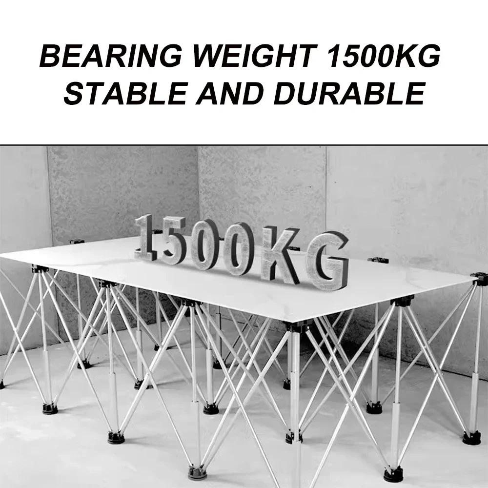 Telescopic Table Stone Slab Wood Glass Tile Operation Workbench Aluminum Alloy Bracket