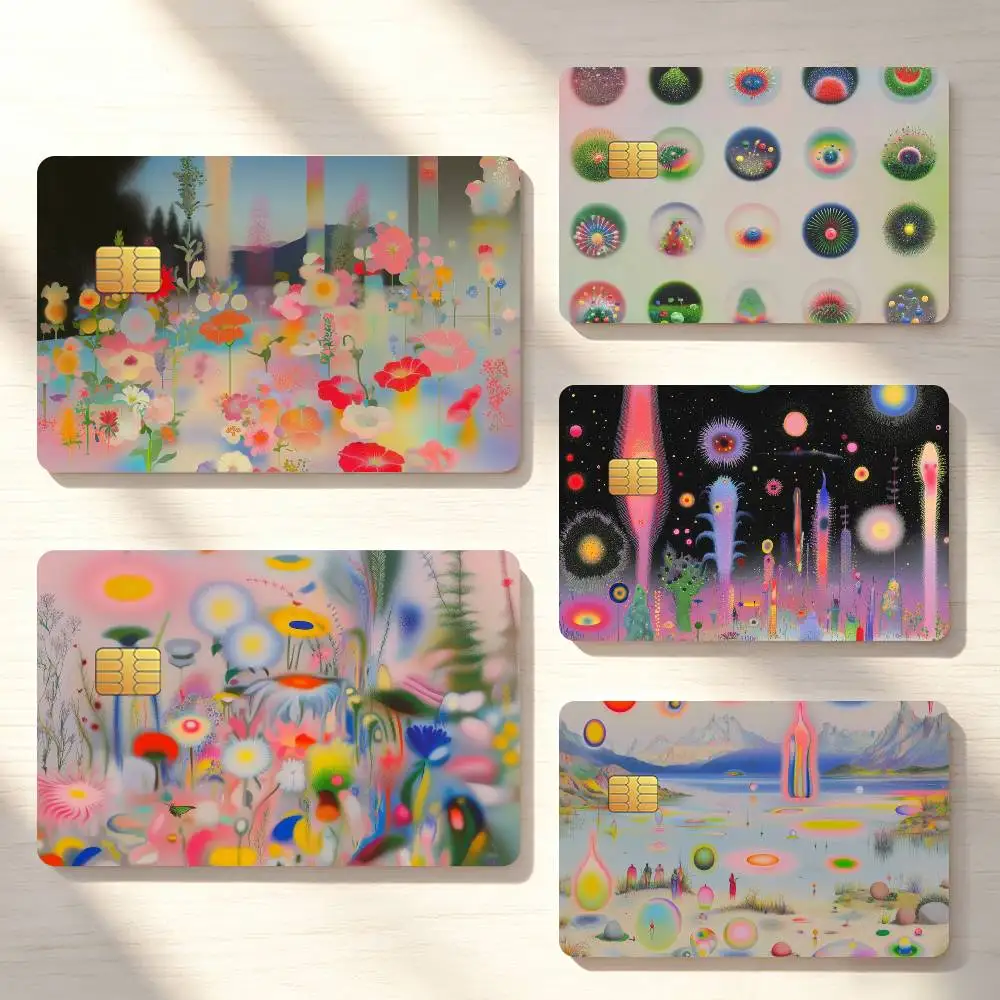 Classic Art A-Arthur-Machado Credit Card Skin Stickers For Bank Bus Metro Cards Waterproof Anti-Scratch Gift 4PCS