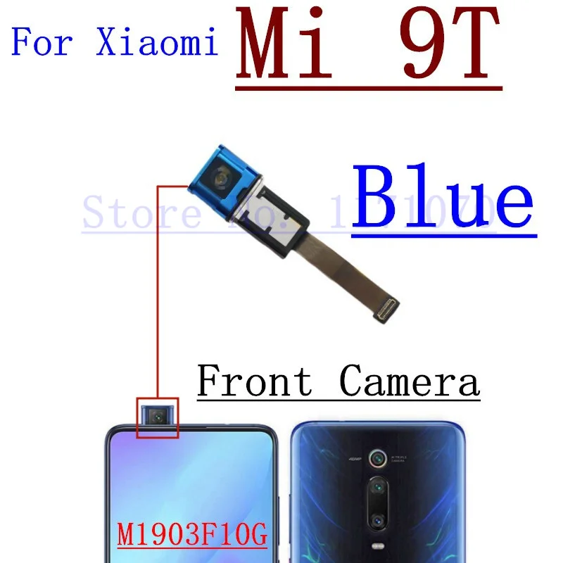 For Xiaomi Mi 9T Pro Back Main Backside Selfie Frontal Facing Small Rear Camera Module Flex Cable Replacement Parts