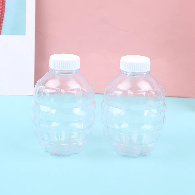 4 шт., пластиковые бутылки с ананасом