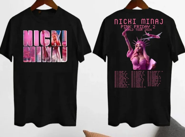 2024 Nicki Minaj Tour tshirt