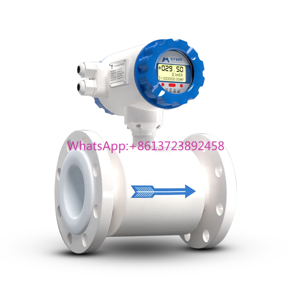 

PLC LORAWAN RS485 4-20mA Pulse HART Electro Magnetic Medidor De Flujo Liquid Water Electromagnetic Flow Meter Price