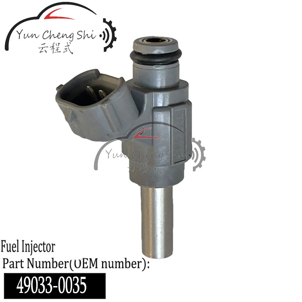 Grey Fuel Injector 49033-0035 EAT816 For KAWASAKI NINJA H2 ZX1000NFF 2015-2025