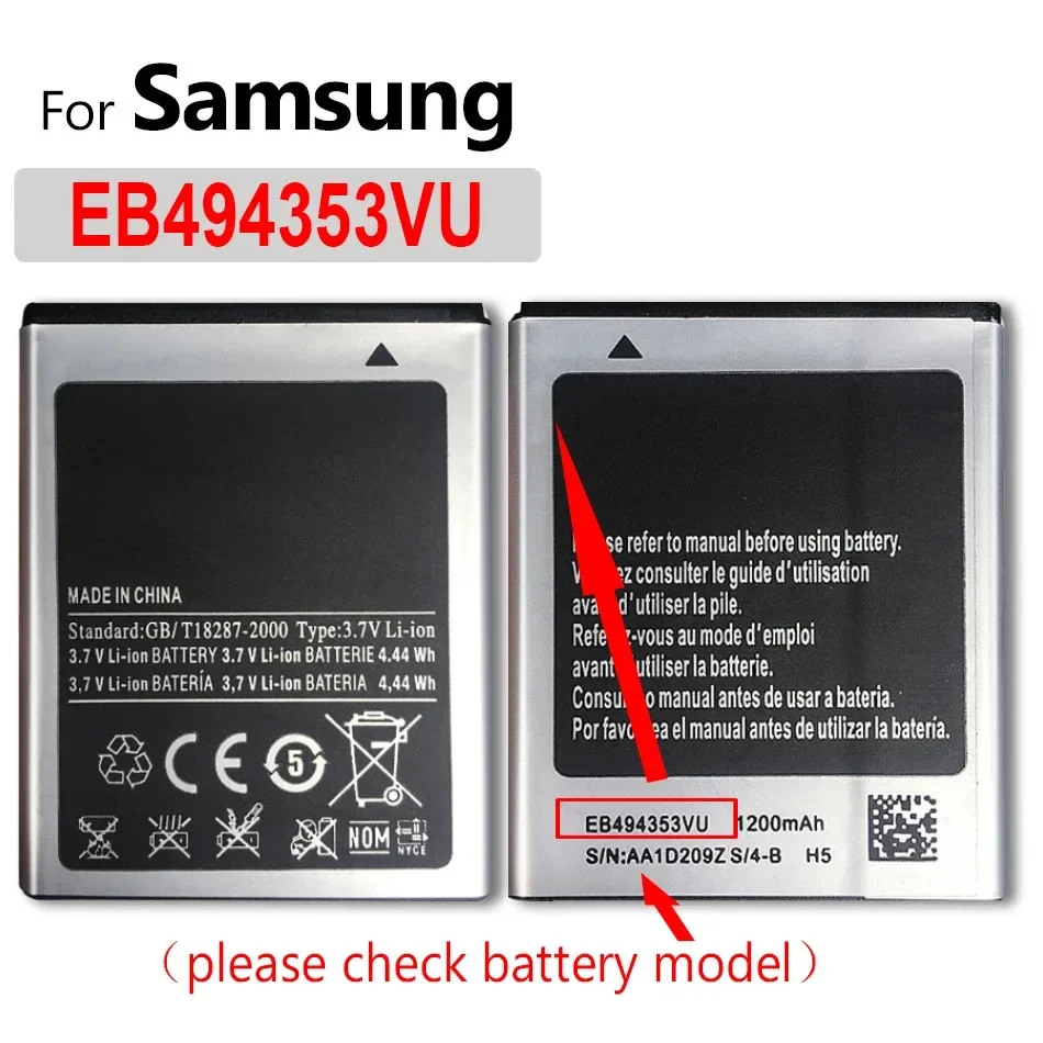 Battery For Samsung EB425161LU G530H SM-G531H EB-BJ120CBE EB-BG530CBE EB-BG530CBU EB-BG531BBE EB494358VU EB535163LU EB585157LU