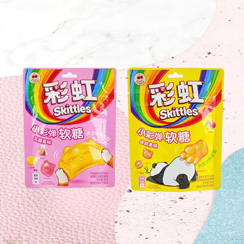 Конфеты Skittles Small Paintball Gummies 1,77 унций (50 г) * 5 упаковок Конфеты детства