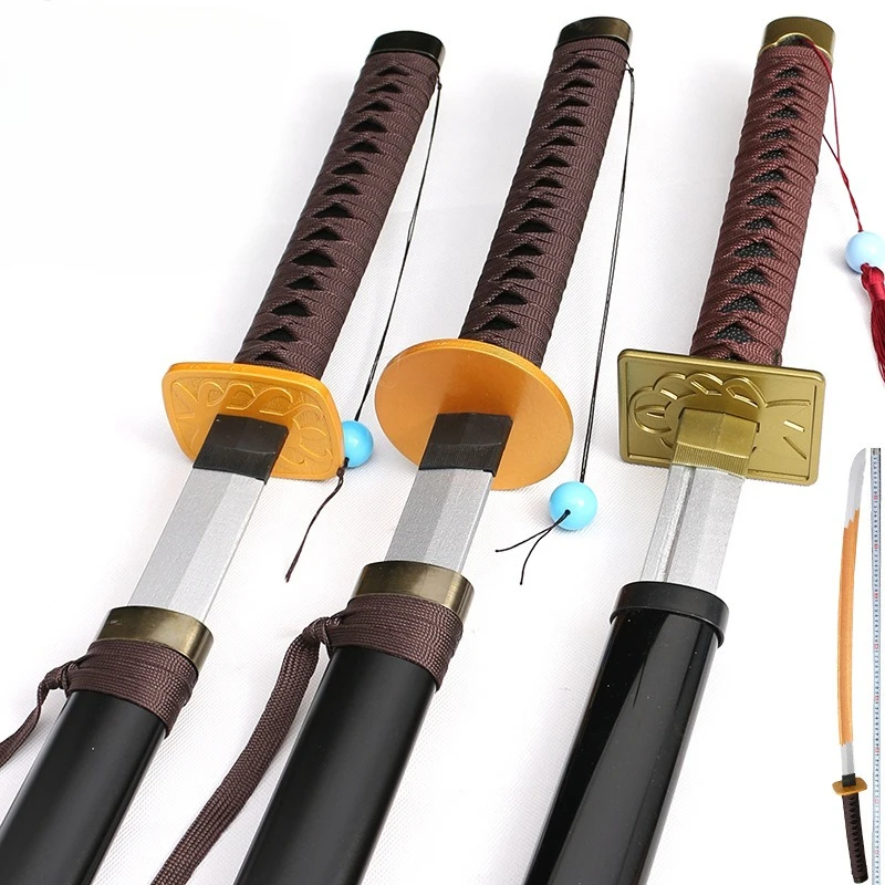 102 cm/40,16 Zoll Samurai Schwert Anime Peripherie mit Scheide Waffen Modell Requisiten, die Zeit, dass ich als Schleim wiedergeboren habe