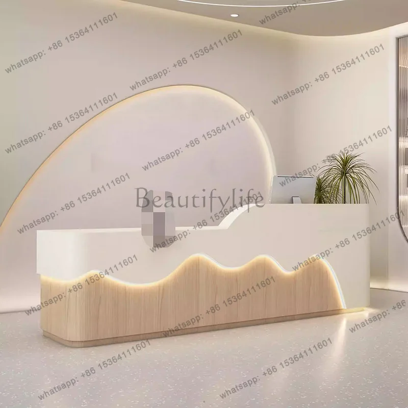 Best Sellers Executive Curved Reception Desks White Design Best Display Reception Desks Shelves Beauty Comptoire Accueil Commerc