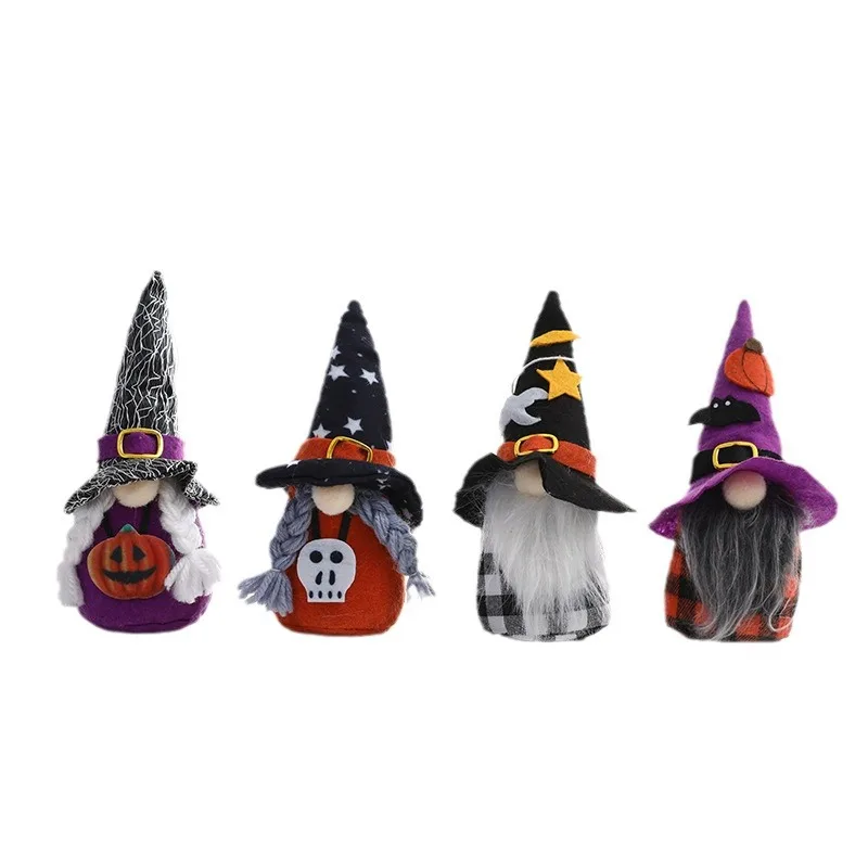 Creatieve dwerghanger Halloween decoraties voor slaapkamer woonkamer spookhuis feestaccessoire zachte knuffel knuffel