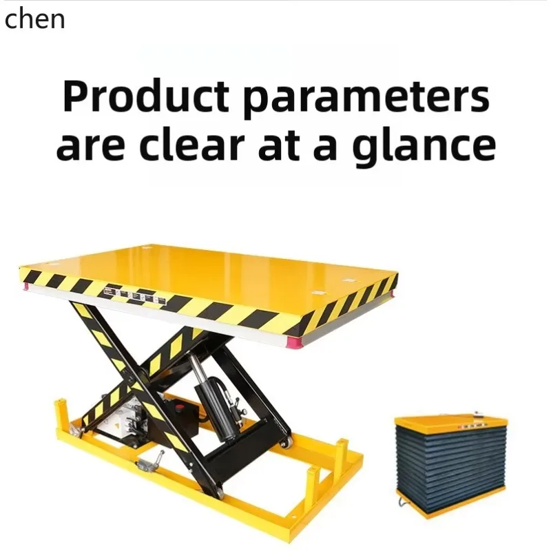 YFY  Electric Fixed Hydraulic Lifting Platform Mobile  Small Loading and  Handling Workbench