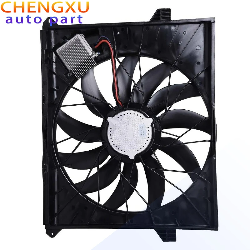 A1645000193 A1645000593 Brand New Radiator Cooling Fan Assembly for Mercedes Benz W164 ML350 2005-2011 3.7L