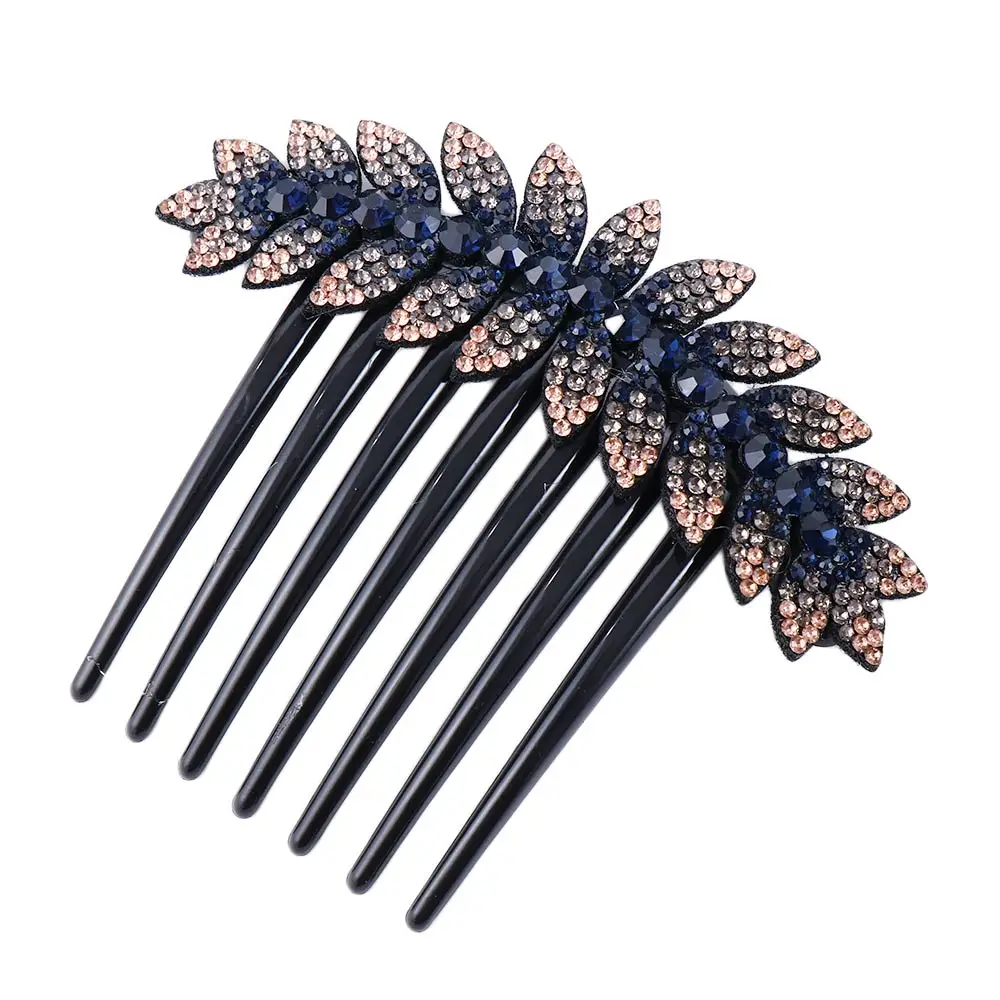 Geometric Trendy For Girls Leaves Hairpins Ponytail Holder Hair Clips Women Hair Comb Hair Claws Korean Barrettes