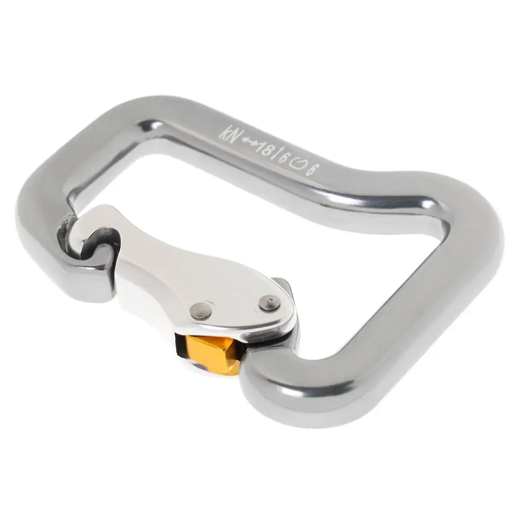 18KN Spring Locking Paraglider Paragliding Carabiner Rock Climbing Paragliding Carabiner Equipment