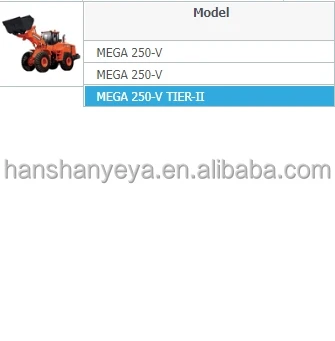 130716-00172 DRIVE SHAFT - CENTER Brand New Doosan Original Parts 260-00018 FOR DOOSAN WHEEL LOADER MEGA 250-V