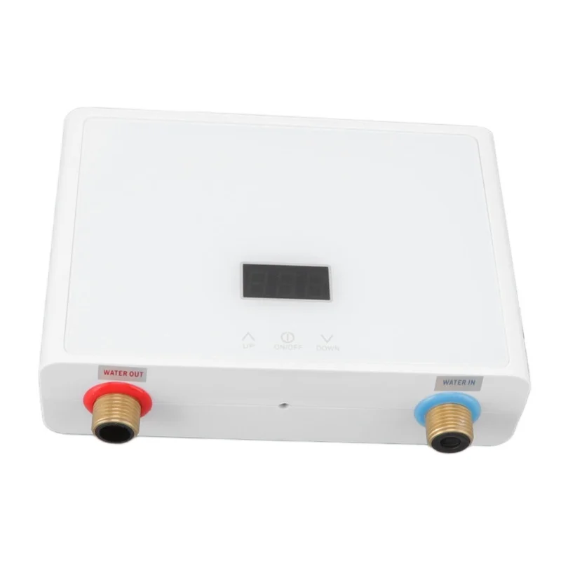 

Smart Instant Water Heater 5500W 220V IPX4 Waterproof Remote Touch Panel for Kitchen Bathroom